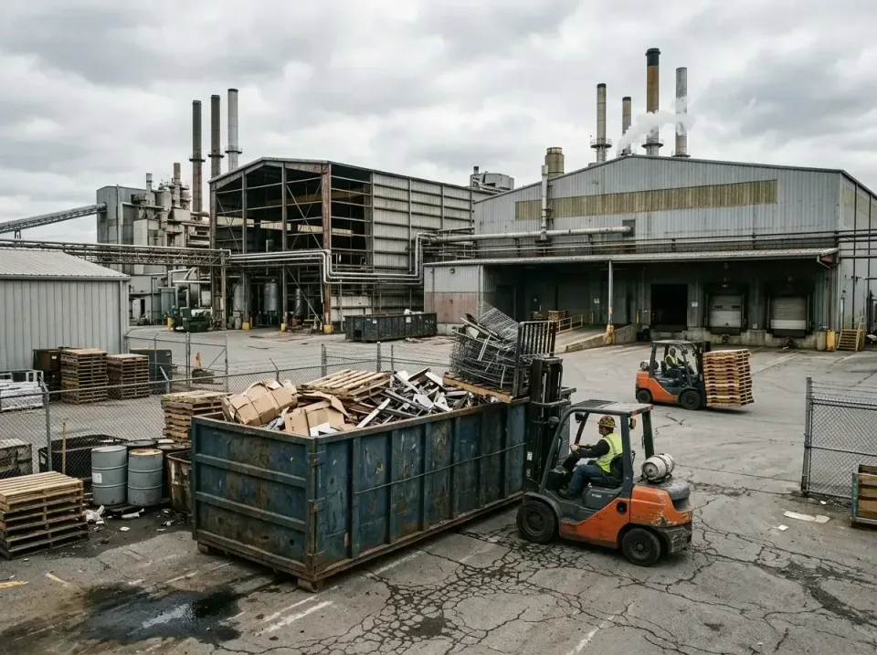 industrial-factory-scrap-conta-003 — frequently asked questions, Cheap Roll-off Dumpster Rentals in East St. Louis, IL